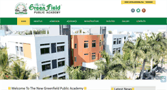 Desktop Screenshot of newgreenfield.in